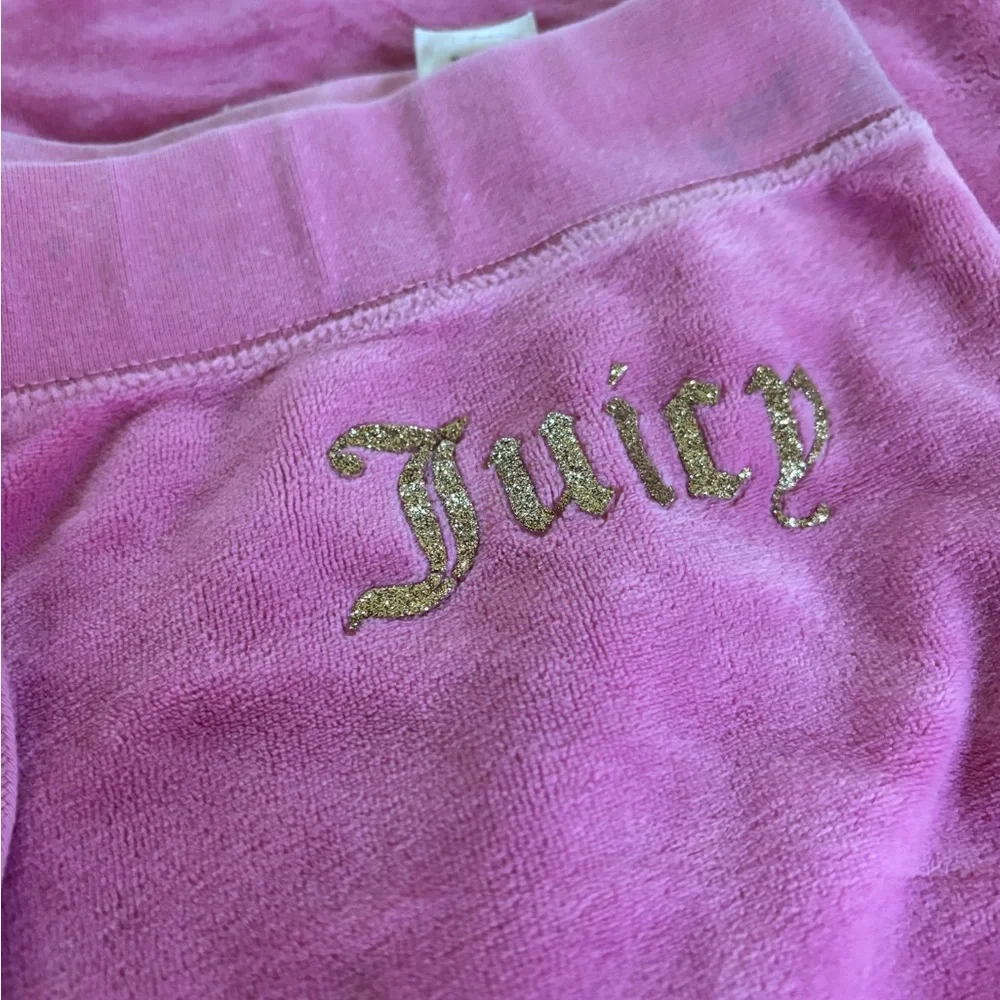 Vintage y2k juicy couture velour pants - Picture 2 of 4
